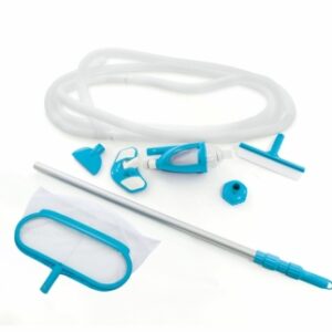 RECOGEHOJAS PISCINA MANGO TELESCOPICO KIT MANTENIMIENTO INTEX 279CM 28003
