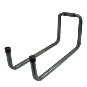 GANCHO ORDENACION NIVEL DOBLE ACERO/PLASTICO GRIS 120X320X90MM NV98403