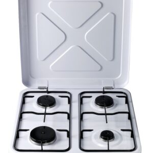 COCINA PORTATIL VIVAHOGAR A GAS 4 FUEGOS 515X510X95MM 1,4/1,2/1,2/0,85 KW VH9926