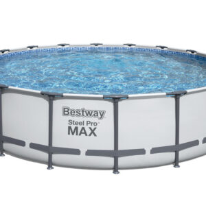 PISCINA PARED PVC BESTWAY DEPURADORA CARTUCHO CIRCULAR 23062LT ESCALERA STEEL PR